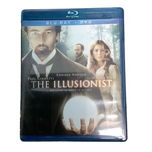 The Illusionist Blu-ray DVD Movie Magician Falls in Love Prince Fiancee Crime